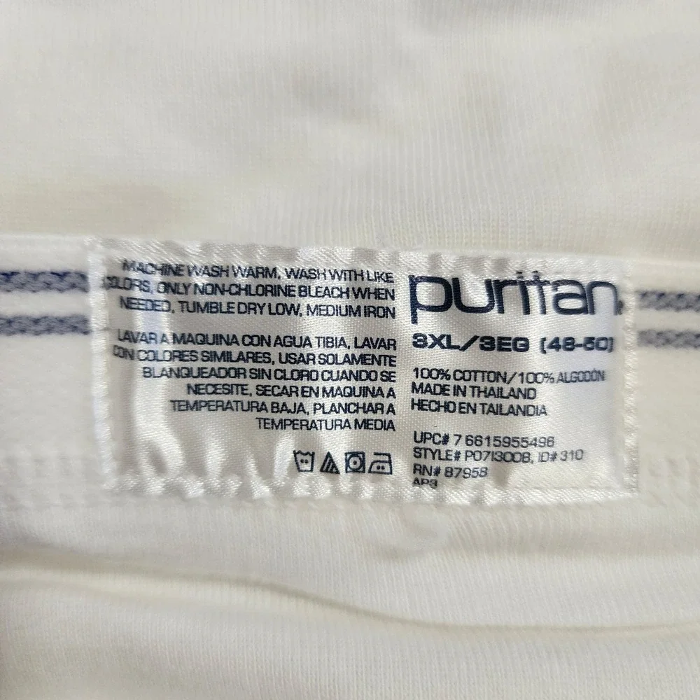 Puritan vintage white